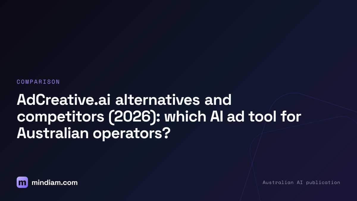 AdCreative.ai alternatives and competitors (2026): which AI ad tool for Australian operators?