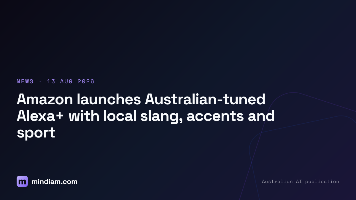 Amazon launches Australian-tuned Alexa+ with local slang, accents and sport