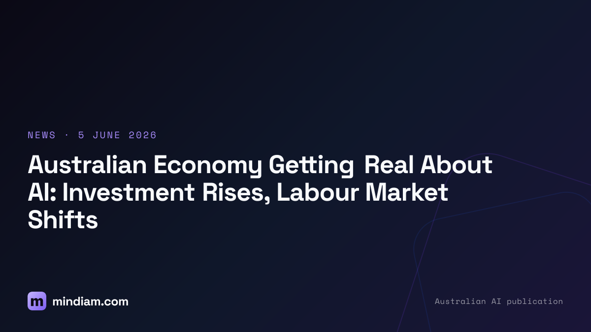 Australian Economy Getting Real About AI: Investment Rises, Labour Market Shifts